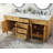 Rivers 72'' Double Bathroom Vanity with Marble Top-418748151
