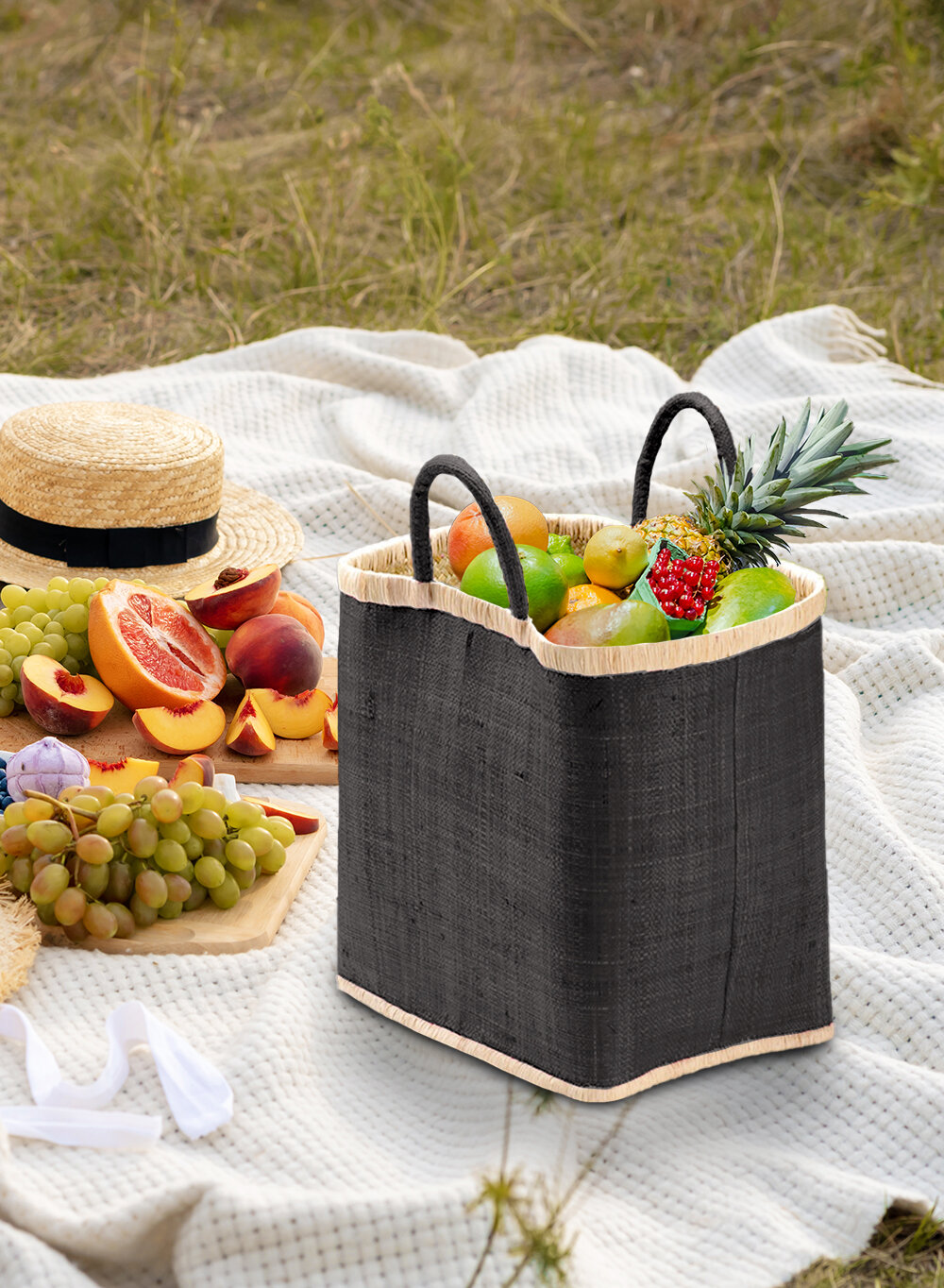 Arlmont & Co. Canvas Picnic Tote Bag