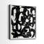 «Graffiti Tangle I», reproduction encadrée de qualité supérieure - prête à être accrochée - aucun clou requis - aucun clou requis-1185832859-1185832850