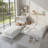 L-Shaped 3-in-1 Twin Bed Frame with Trundle, Storage Drawer & Built-in Desk-2044543929