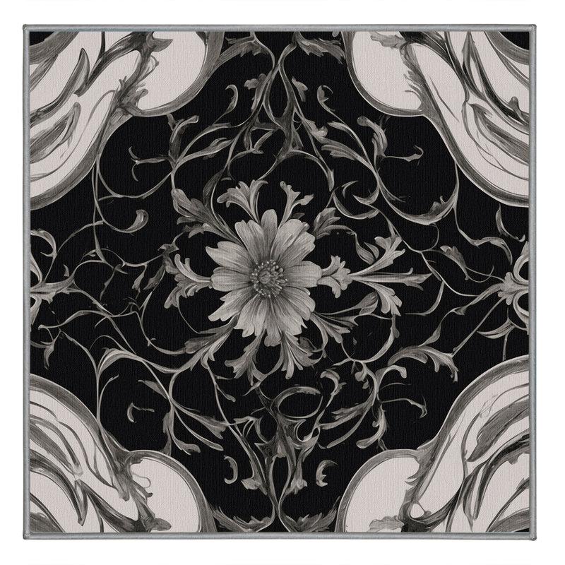 Granite Shadows Rug, Square 5'
