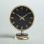 Horloge de table en acier inoxydable Appomattox