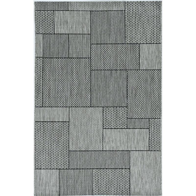 Patchwork Indoor Rug, Rectangle 5' x 8'