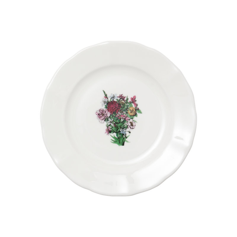 Assiette 6 po Thibaud Herem Objet (bouquet)