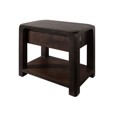 Bueno 40cm W Solid Wood Bedside Table