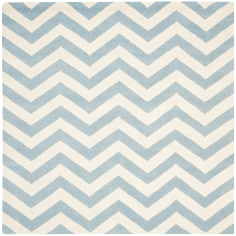 Teresita Hand Tufted Wool Chevron Rug
