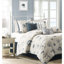 Édredon bleu pour très grand lit - motif de bourre en coton 270G / m2-120478299