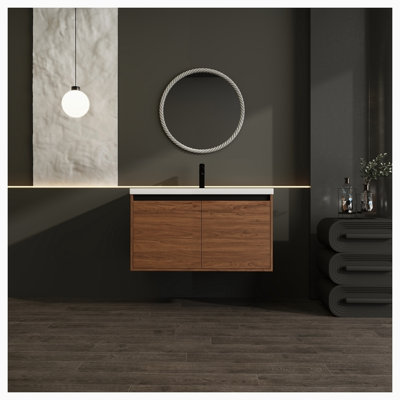 Meuble-lavabo simple avec plateau 35,43 Anchelin