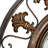Alyssaann Metal Wall Clock