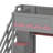 Creative Loft Bed Combining House Play Area, Drawer Storage, Staircase, And Soft LED Lighting-715357204