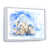 White Framed