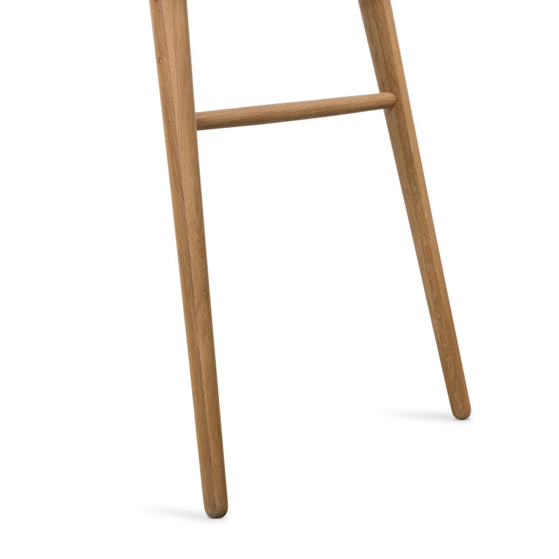 Bureau en bois massif Aziah, Chêne