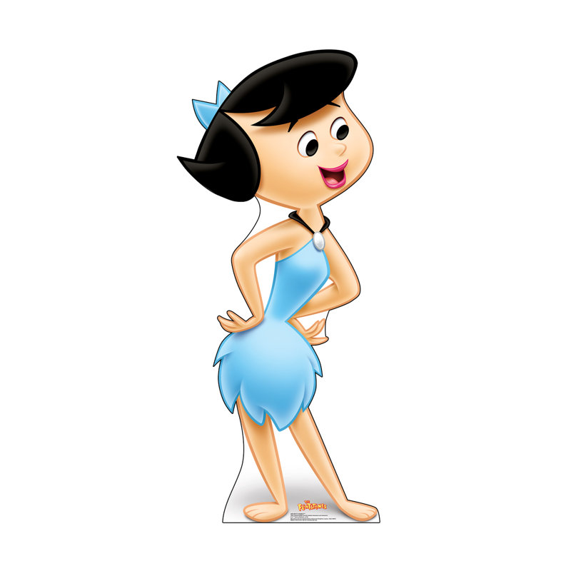 Betty Rubble (The Flintstones) carton debout