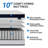  Avenco 10" Cooling Gel Medium Hybrid Mattress-111465197-88543414