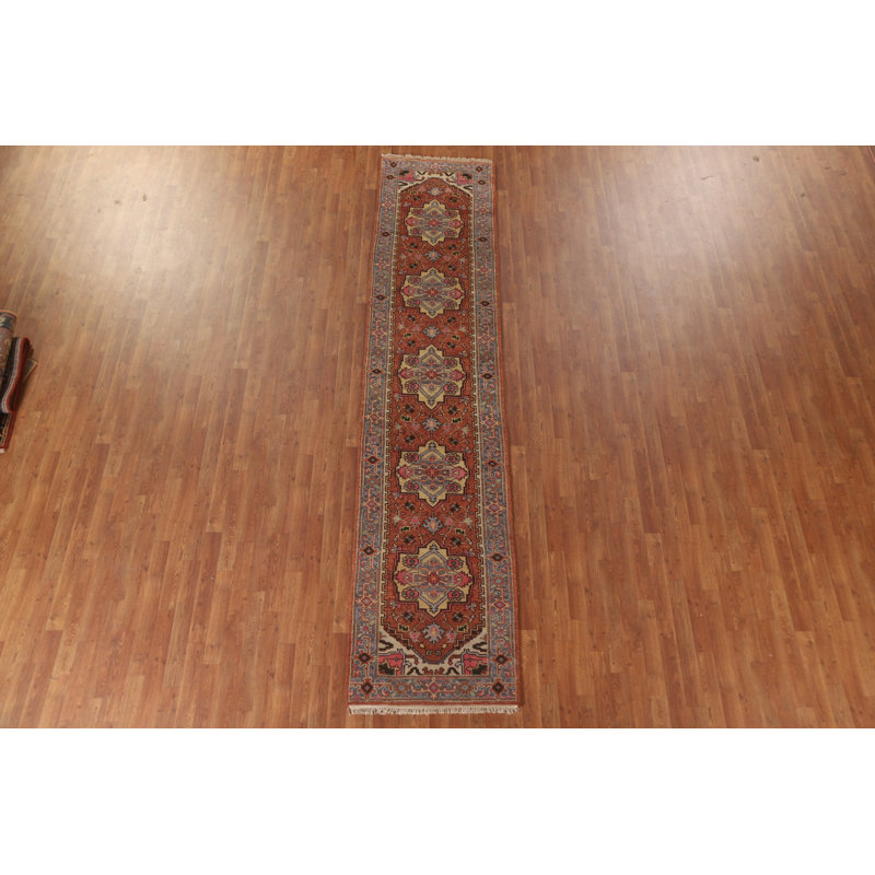 Tapis de couloir oriental géométrique 3x12