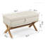 Repose-pieds rembourré Kiamora-61047625