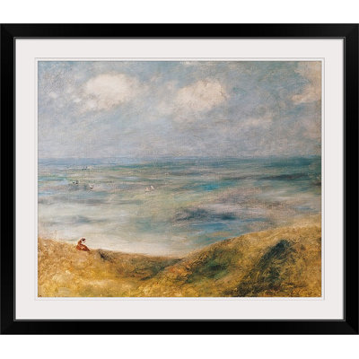 «View of the Sea, Guernsey» par Pierre-Auguste Renoir - reproduction