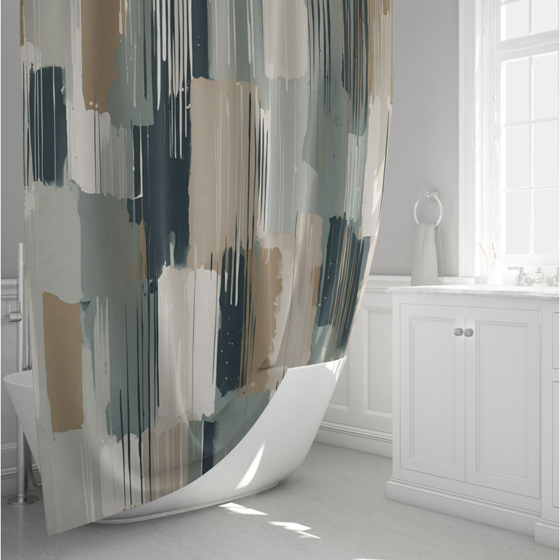 Rideau de douche Glendy, H 72 po x l 70 po