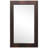 Rectangle Leather Floor Mirror-19763669