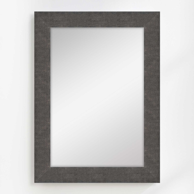 Eleganza Flat Mirror, Silver, 44.25" x 32.25"