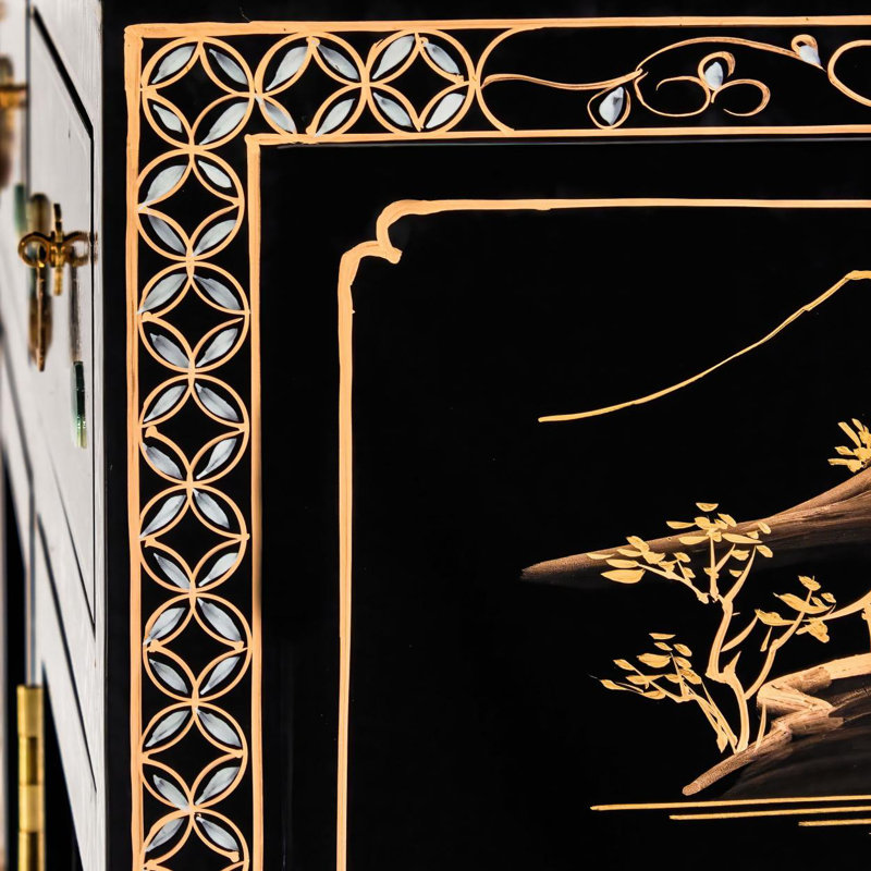 Black Lacquer Sideboard - Royal Ladies