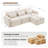 Taufner Upholstered L-Shaped Sectional Reversible-674583006