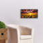 «Sunflower Field Sunrise» par Rey Klimt, art mural sur toile-526625284