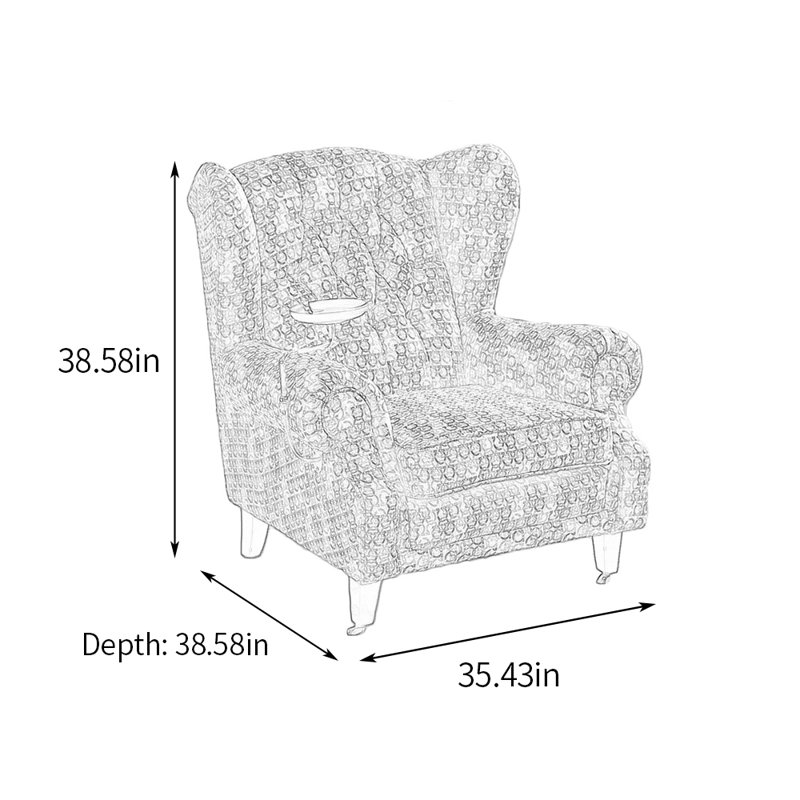 Fauteuil inclinable Itsuo, Brun