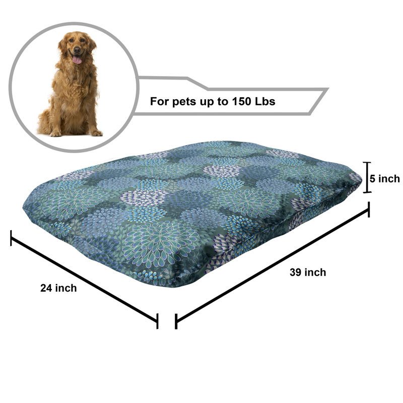 Lit pour animal de compagnie Ambesonne Floral