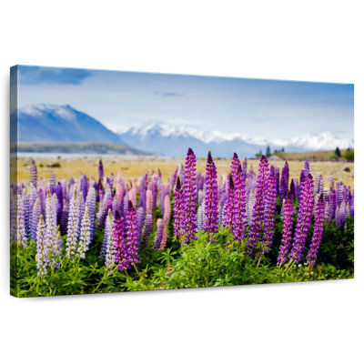 Harnek Blooming Purple Flowers