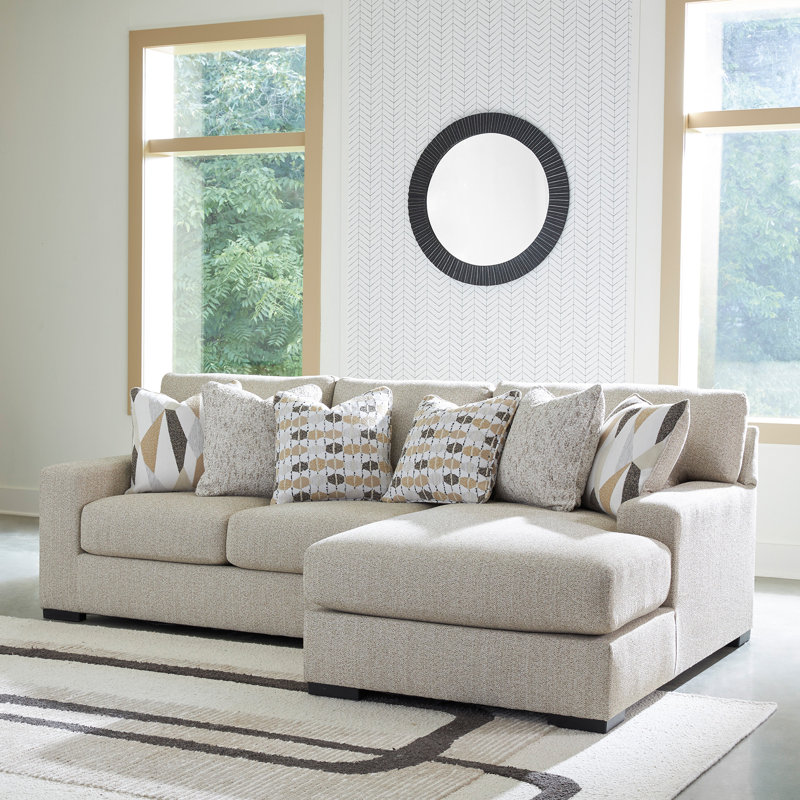 Croskey 2-Piece Sectional Sofa Chaise, Right Hand Facing
