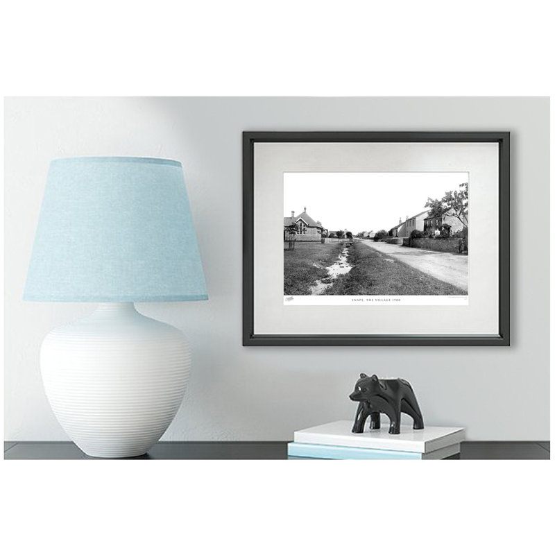 Snape, The Village 1900 by Francis Frith - Single Picture Frame Print, 40cm H x 50cm W x 2.3cm D