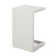 Caggiano Rectangular Metal Outdoor Side Table
