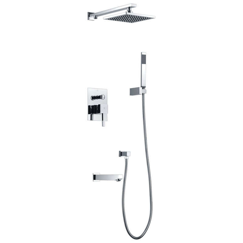 Tub & Shower Faucet, Lustrous Polished Chrome