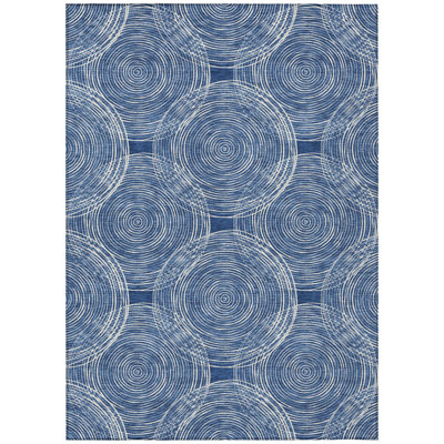 Machine Washable Indoor/Outdoor Chantille ACN2534 Geometric Rug