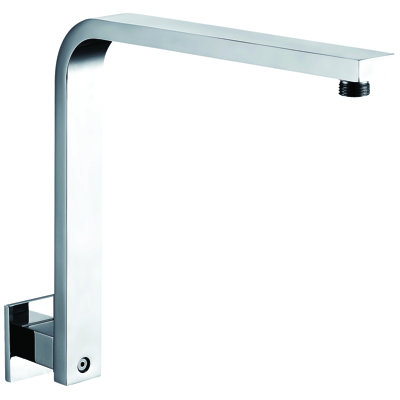12" Square Raised Wall Mounted Shower Arm