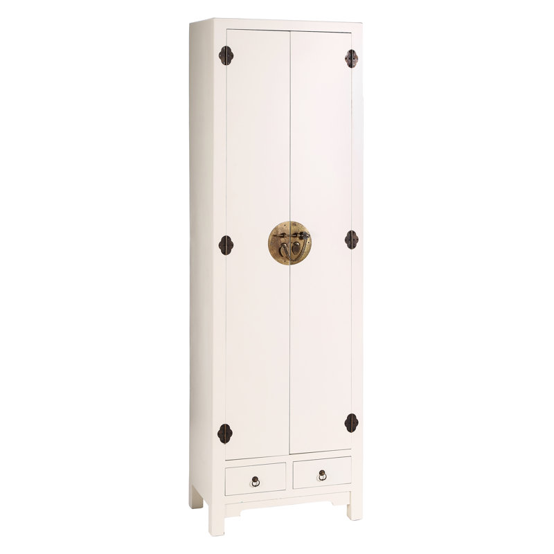 Habbous 2 Door Manufactured Wood Wardrobe