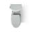 Persuade Curv Two-Piece Elongated Toilet With Skirted Trapway, Dual-Flush-106282004