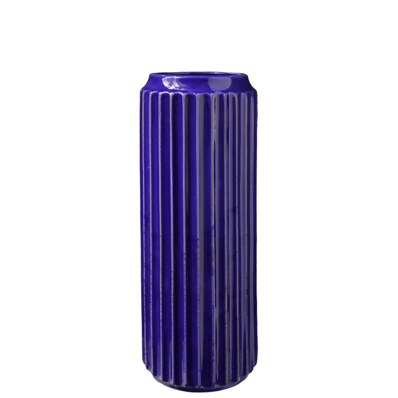 Falin Ceramic / Porcelain Table Vase, 10.75" H x 3.75" W x 3.75" D
