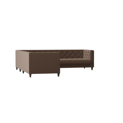 Kimmy Upholstered L-Shaped Sectional Left Hand Facing