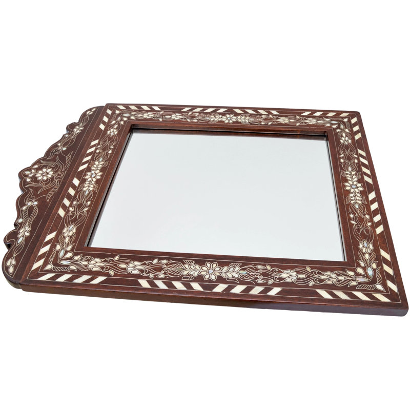 Arch Solid Wood Wall Mirror