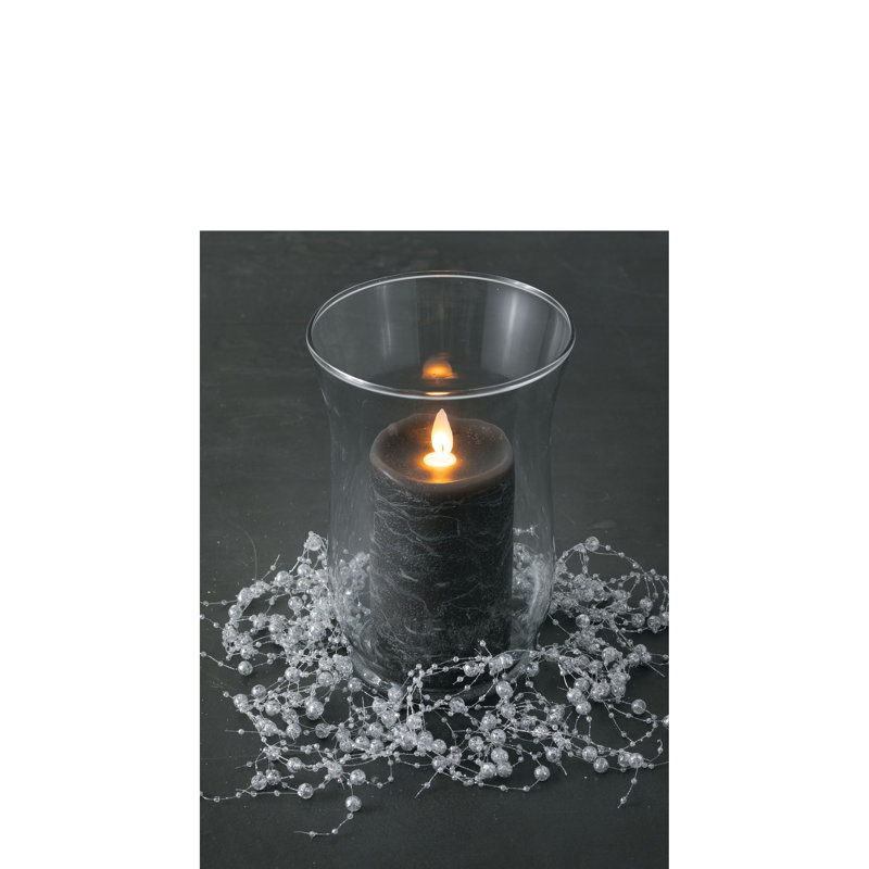 Guirlande de perles scintillantes 6 pi Henley, Argent