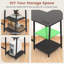 Amardev L-Shaped Metal Base Computer Desk-1345871578