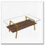 Table basse rectangulaire, plateau de table en verre trempé avec pieds-1867478735-1867478730