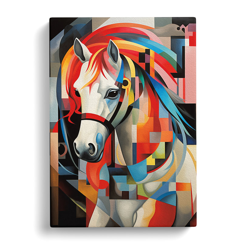 Pony Constructivism - No Frame Print, 76cm H x 50cm W x 3cm D
