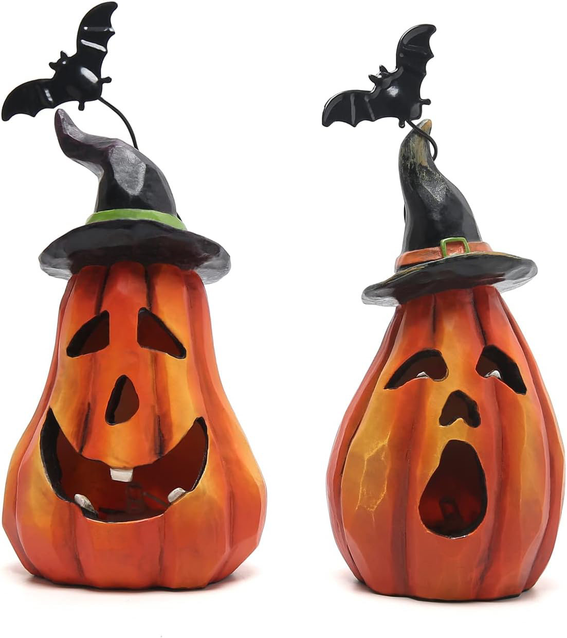 The Holiday Aisle® Halloween Pumpkin Decorations Indoor Halloween ...