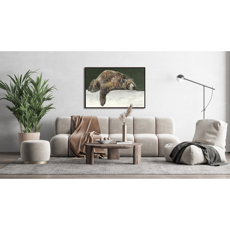 Nap Time Canvas Wall Art