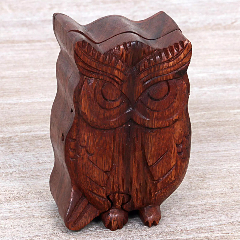 Boîte à bijoux Serious Owl