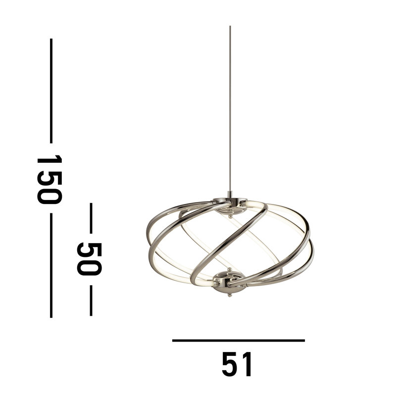 Cynthia 7-Light Geometric Chandelier