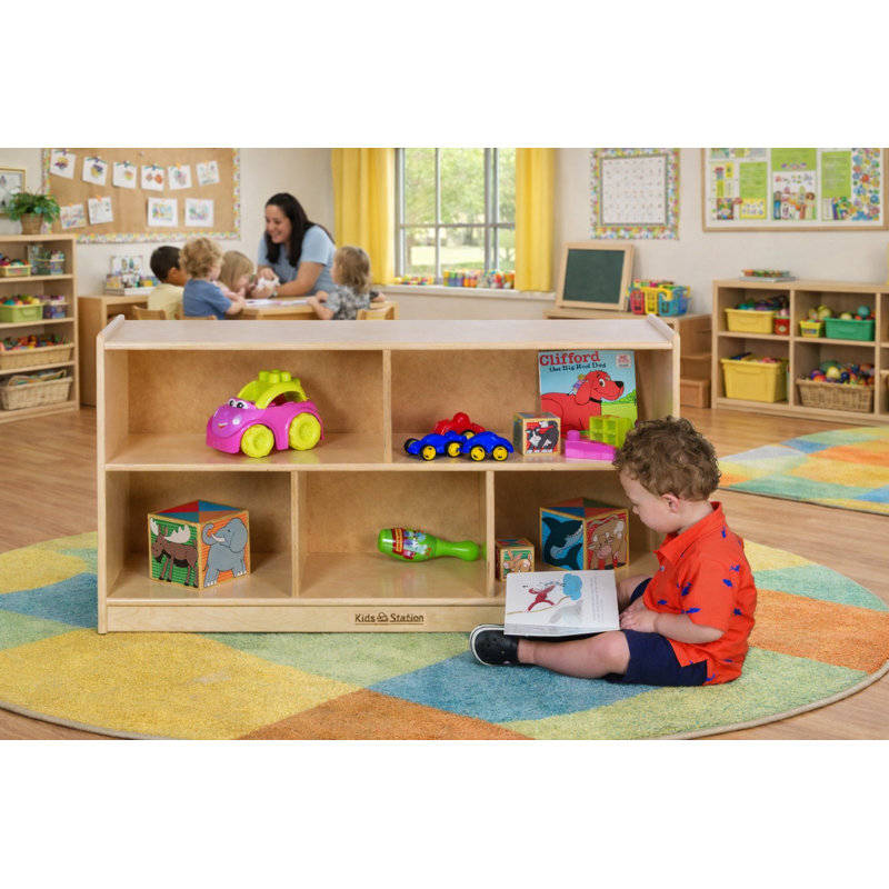 Étagère à 5 compartiments école maternelle